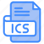 ics, file, type, format, extension, document 