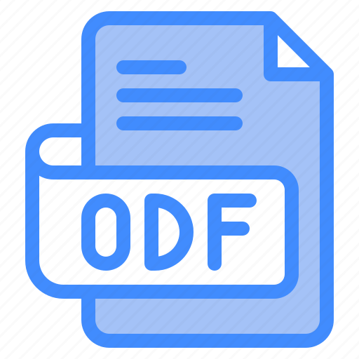 Odf, file, type, format, extension, document icon - Download on Iconfinder