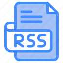 rss, file, type, format, extension, document