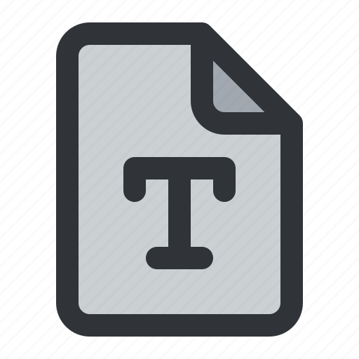 File, document, files, font, text, type icon - Download on Iconfinder