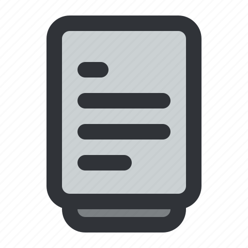 File, document, files, text, type icon - Download on Iconfinder