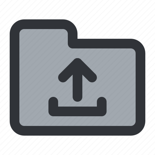Files, folder, storage, upload, arrow, documents icon - Download on Iconfinder