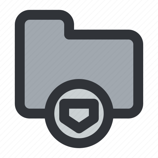 Files, folder, secure, shield, storage, documents icon - Download on Iconfinder