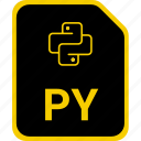 py, file, format, extension, file type, file format, type, data, database