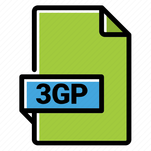 3gp, file, format icon - Download on Iconfinder