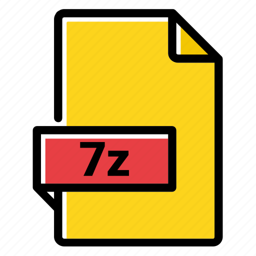 7z, file, format icon - Download on Iconfinder on Iconfinder