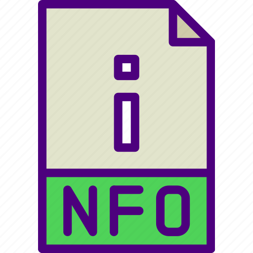 Download, extension, file, format, nfo, type icon - Download on Iconfinder