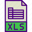 download, extension, file, format, type, xls