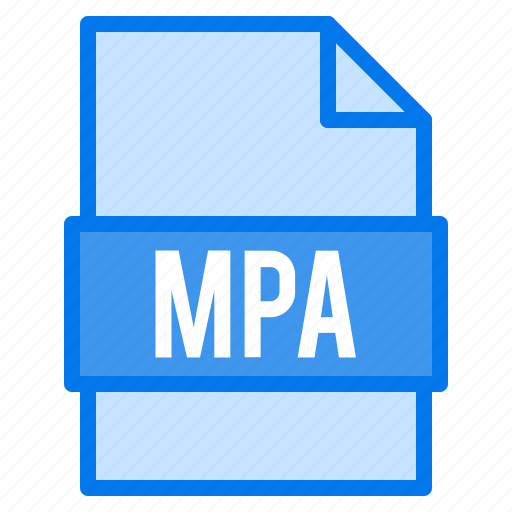Document, extension, file, mpa, types icon - Download on Iconfinder