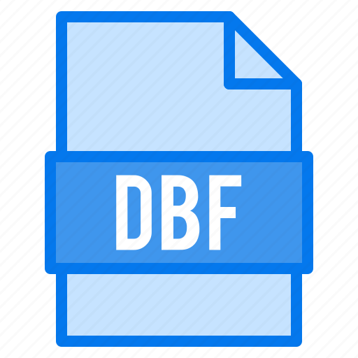 Dbf, document, extension, file, types icon - Download on Iconfinder