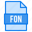 document, extension, file, fon, types 