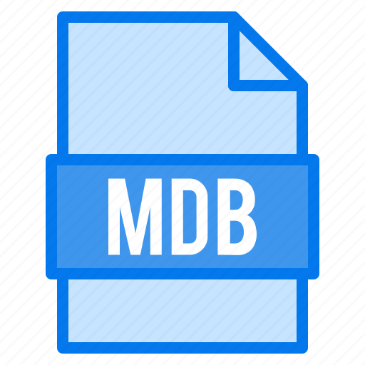 Document, extension, file, mdb, types icon - Download on Iconfinder