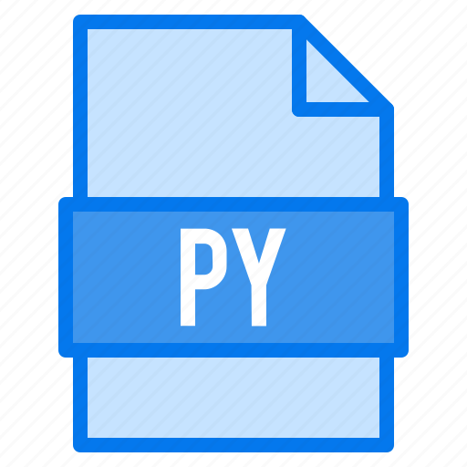 Document, extension, file, py, types icon - Download on Iconfinder