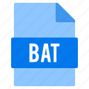 bat, document, extension, file, types
