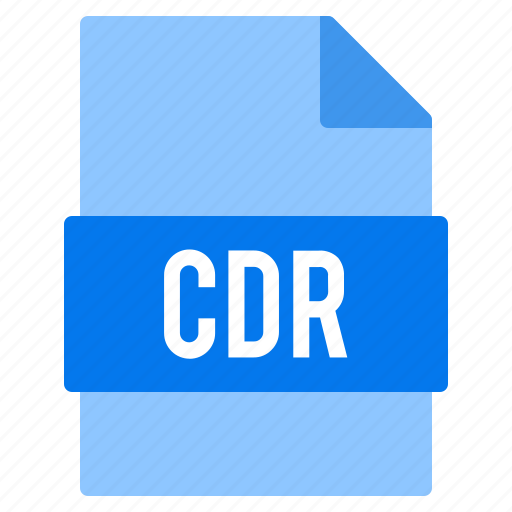 Cdr, document, extension, file, types icon - Download on Iconfinder