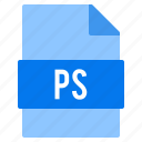 document, extension, file, ps, types