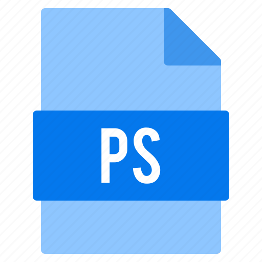 Document, extension, file, ps, types icon - Download on Iconfinder