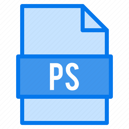 Document, extension, file, ps, types icon - Download on Iconfinder