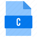 c, document, extension, file, types