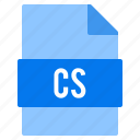 cs, document, extension, file, types