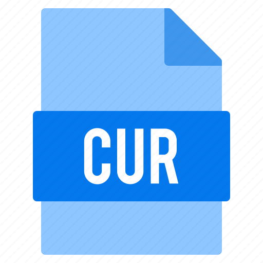 Cur, document, extension, file, types icon - Download on Iconfinder