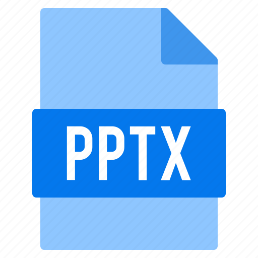 Document, extension, file, pptx, types icon - Download on Iconfinder