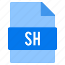 document, extension, file, sh, types