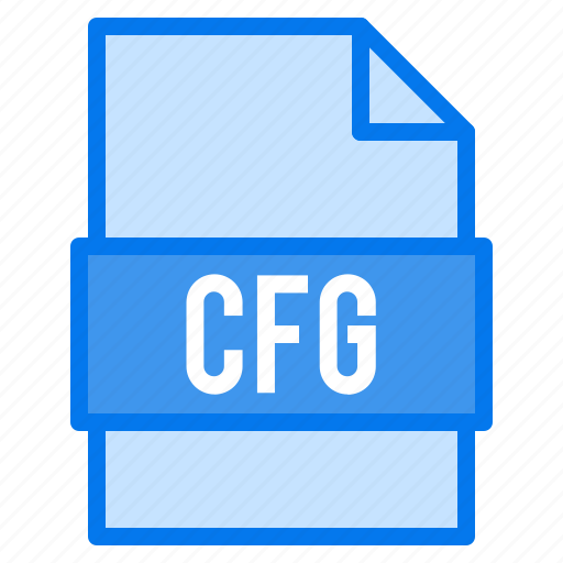Cfg, document, extension, file, types icon - Download on Iconfinder