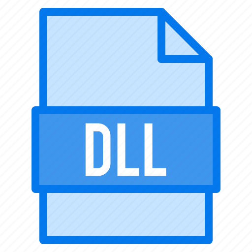 Dll, document, extension, file, types icon - Download on Iconfinder