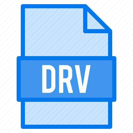Document, drv, extension, file, types icon - Download on Iconfinder