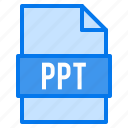 document, extension, file, ppt, types