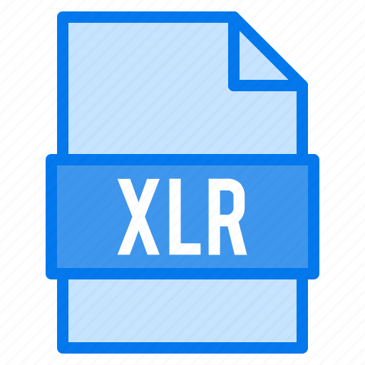 Document, extension, file, types, xlr icon - Download on Iconfinder