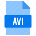 avi, document, extension, file, types