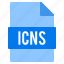 document, extension, file, icns, types 