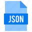 document, extension, file, json, types 