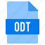 document, extension, file, odt, types 