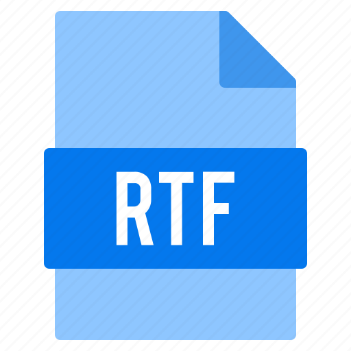 Document, extension, file, rtf, types icon - Download on Iconfinder