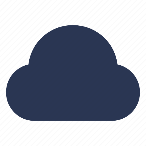 Solid, cloud, data, weather, storage, database icon, server icon - Download on Iconfinder
