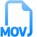 filetype, mov, file, format, multimedia, media, movie, video