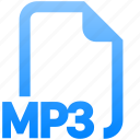 filetype, mp3, file, format, multimedia, media, audio, voice