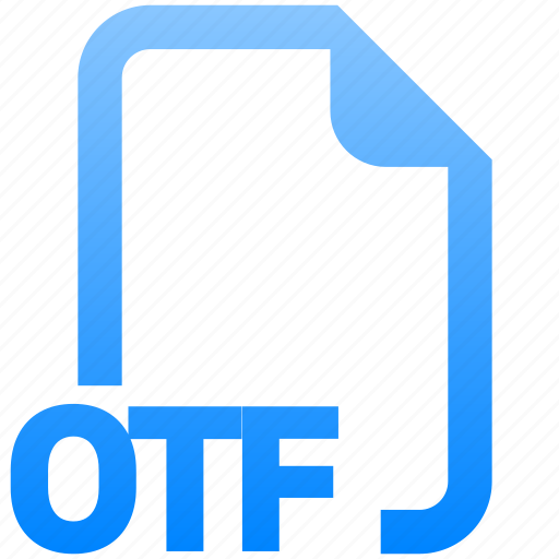 Filetype, otf, file, format, presentation, template, ppt icon - Download on Iconfinder