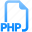 filetype, php, opensource, programming, coding, file, format, server 