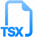 filetype, tsx, file, format, extension, typescript, scripting