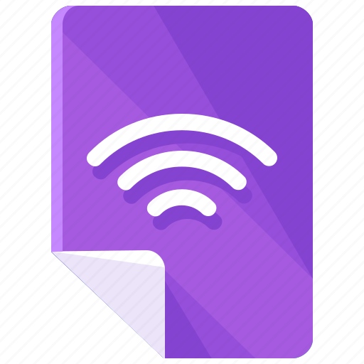 Wifi, document, file, files, internet, wireless icon - Download on Iconfinder