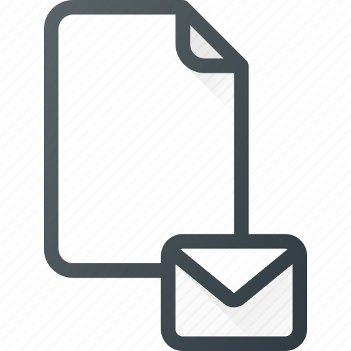 Documen, email, file, mail, paper icon - Download on Iconfinder