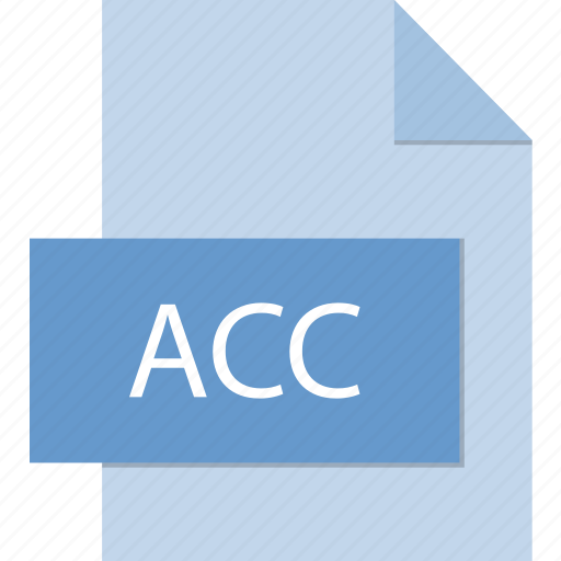 Acc, document, extension, file icon - Download on Iconfinder