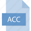 acc, document, extension, file 