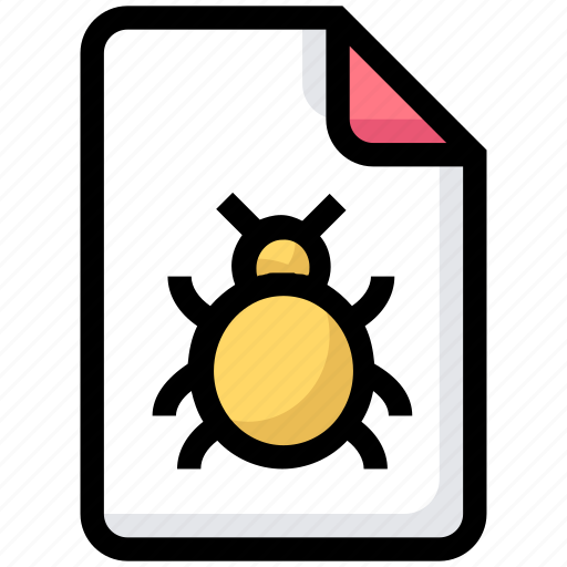Bug, file, malware, virus icon - Download on Iconfinder