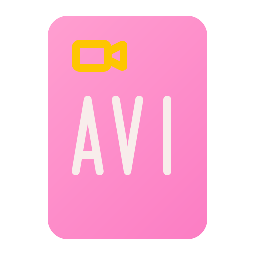 Avi, document, extension, file, file format, file type, format icon - Free download