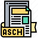 ascii, attachment, file, format, text